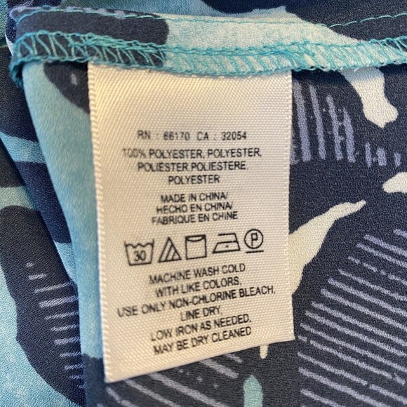 Anthropologie Maeve Islander Off the Shoulder Blue Green Blouse Small - Picture 6 of 7